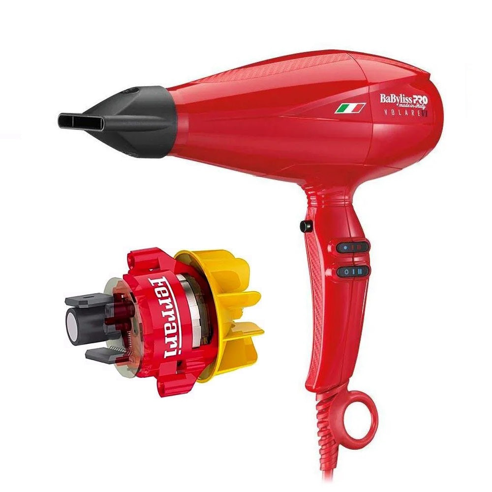 Secador BabylissPro Volare BABFRV1CL Red