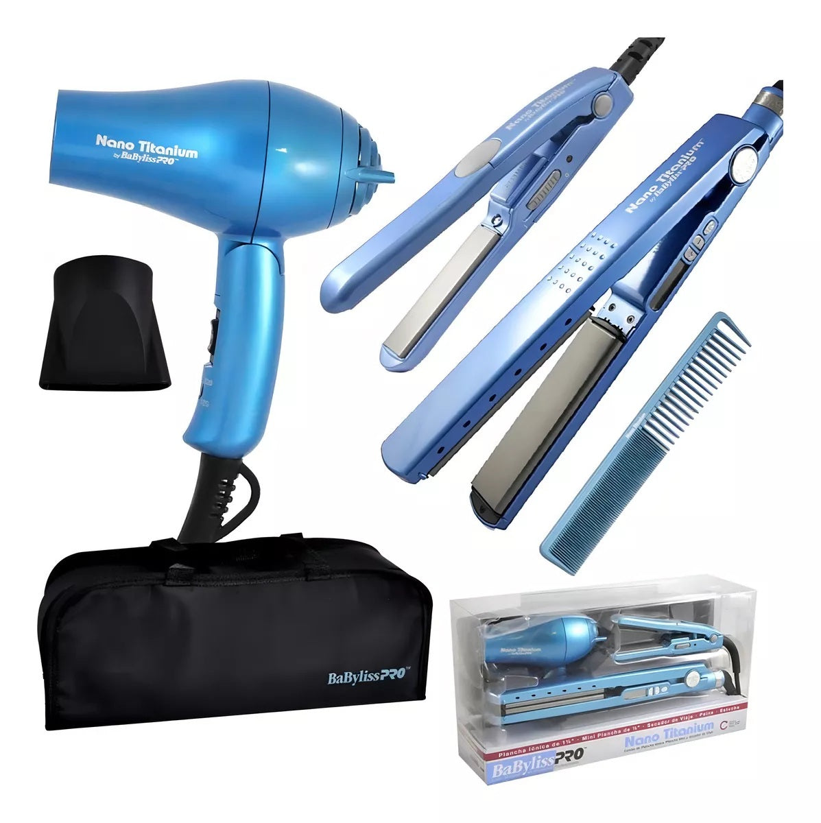 Kit BabylissPro 4 unidades BNTPP45UZ
